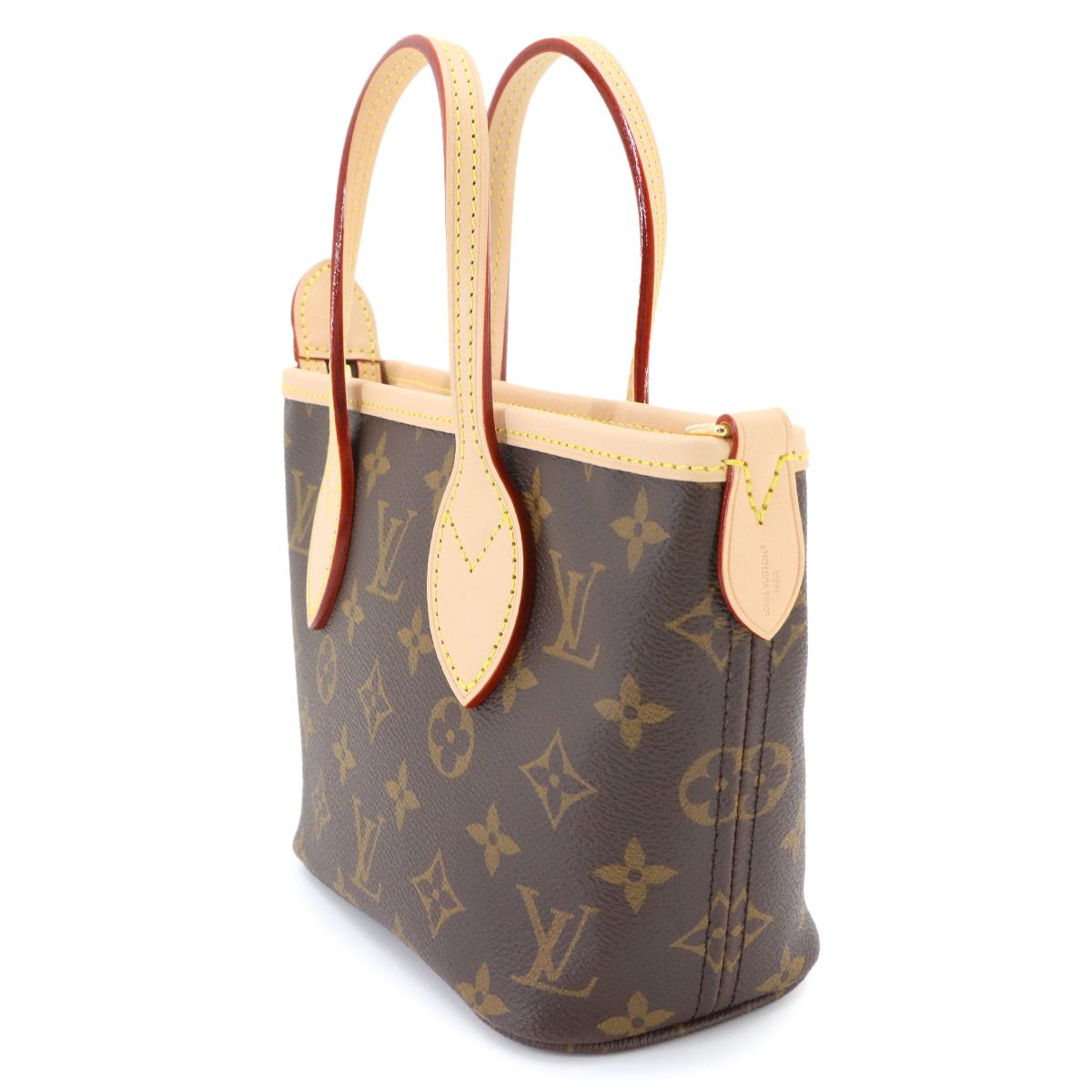 Louis Vuitton Monogram Neverfull BB 2-Way Tote Shoulder Bag Beige — view 3
