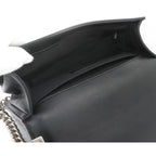Chanel Boy Small Chain Shoulder Bag Lambskin Black Sequins — view 8
