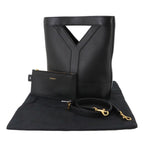 Saint Laurent Bucket Small 2-Way Bag Leather Black — view 2