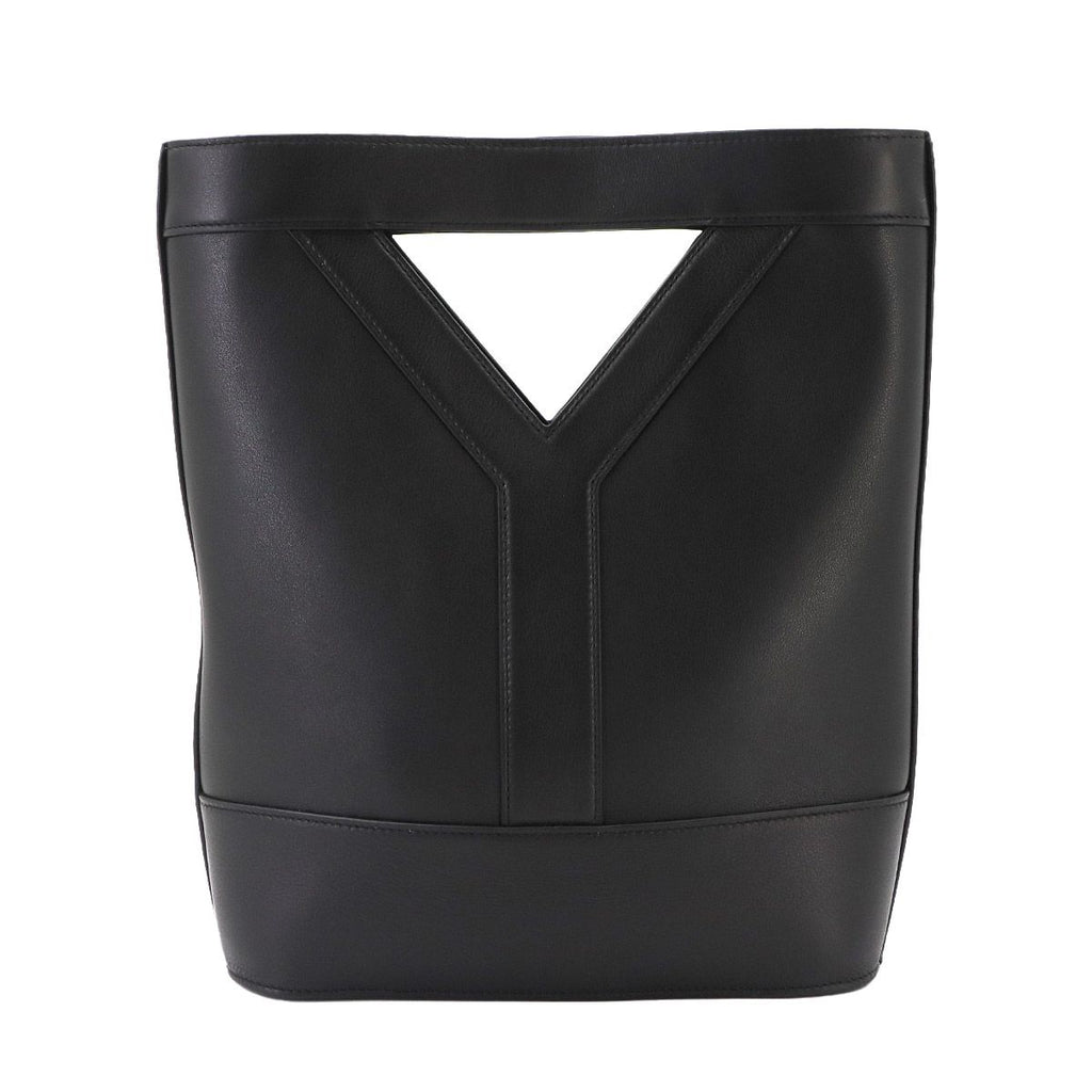 Saint Laurent Bucket Small 2-Way Bag Leather Black — view 3