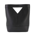 Saint Laurent Bucket Small 2-Way Bag Leather Black — view 3