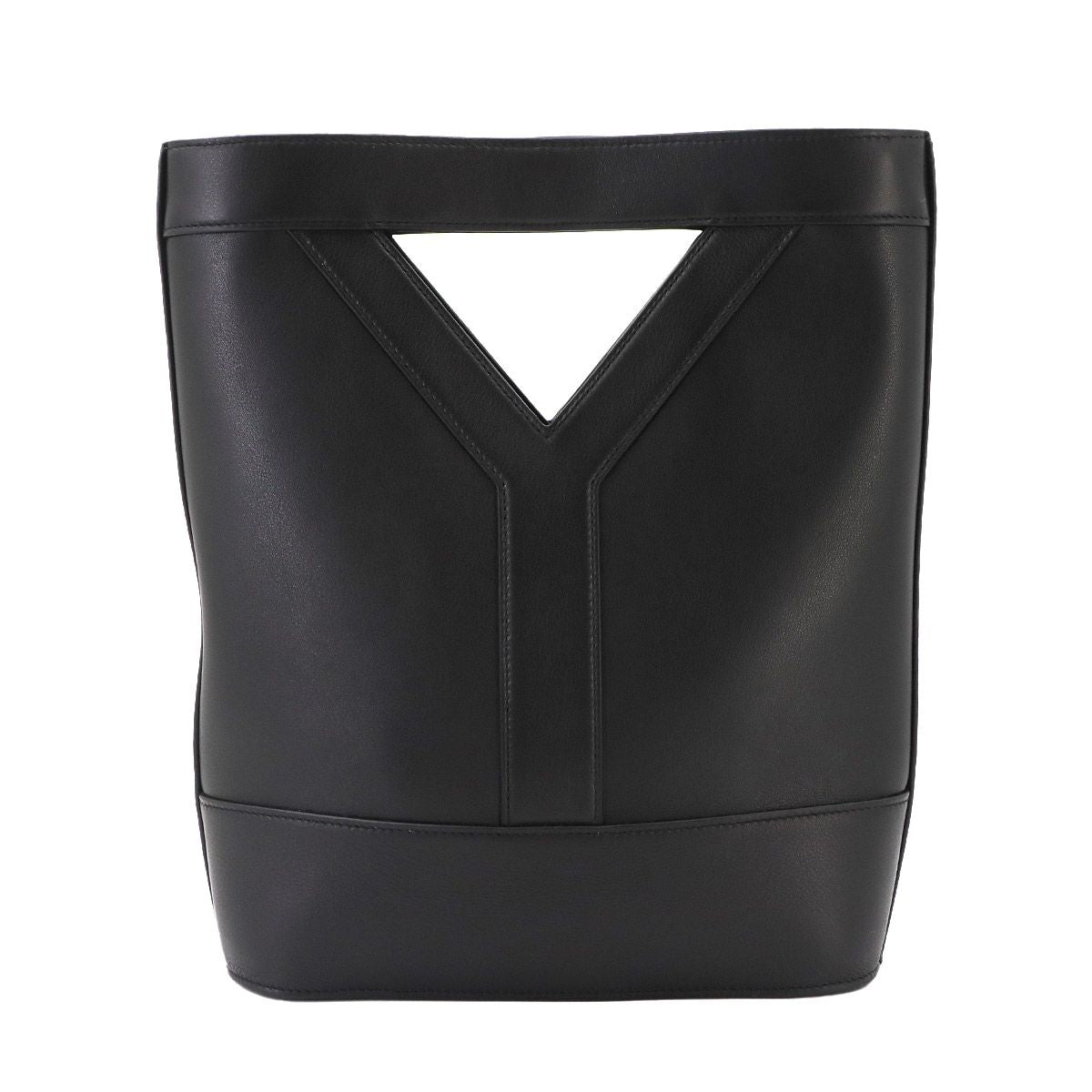 Saint Laurent Bucket Small 2-Way Bag Leather Black — view 3