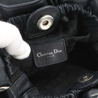 Dior Malice Pearl Hand Bag Leather Black Silver Maris Bag — view 7