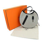 Hermes Arcon Shoulder Bag Toile H Swift Black Silver — view 2