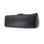 Chanel Mini Quilted 20 Chain Shoulder Bag Lambskin Black — view 5