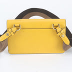 Fendi Flat Baguette Mini Leather 2-Way Shoulder Bag — view 3