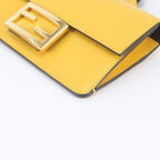 Fendi Flat Baguette Mini Leather 2-Way Shoulder Bag — view 5