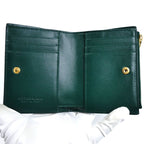Bottega Veneta Cassette Small Bifold Wallet Emerald Green — view 4