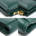 Bottega Veneta Cassette Small Bifold Wallet Emerald Green — view 6