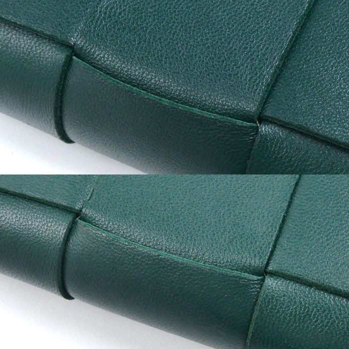 Bottega Veneta Cassette Small Bifold Wallet Emerald Green — view 7
