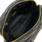 Prada Gathered Black Mini Bag Leather — view 7