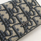Dior Business Card Case Dior Oblique Jacquard — view 5