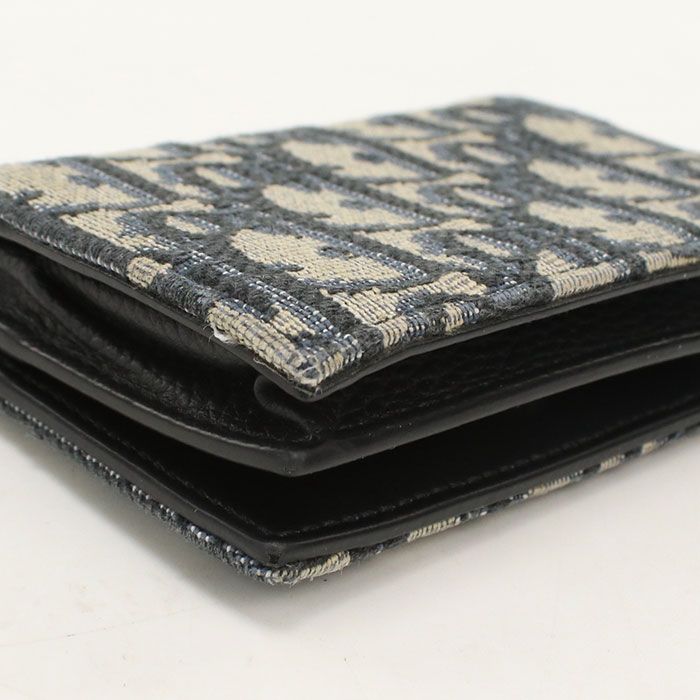 Dior Business Card Case Dior Oblique Jacquard — view 6