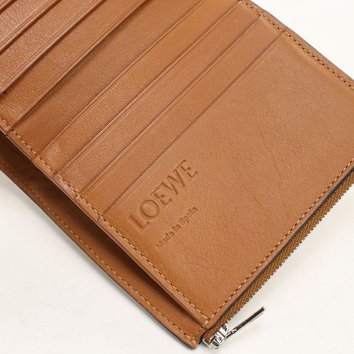 Loewe Anagram Trifold Wallet Calfskin — view 8
