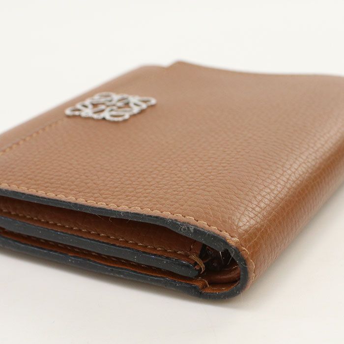 Loewe Anagram Trifold Wallet Calfskin — view 6