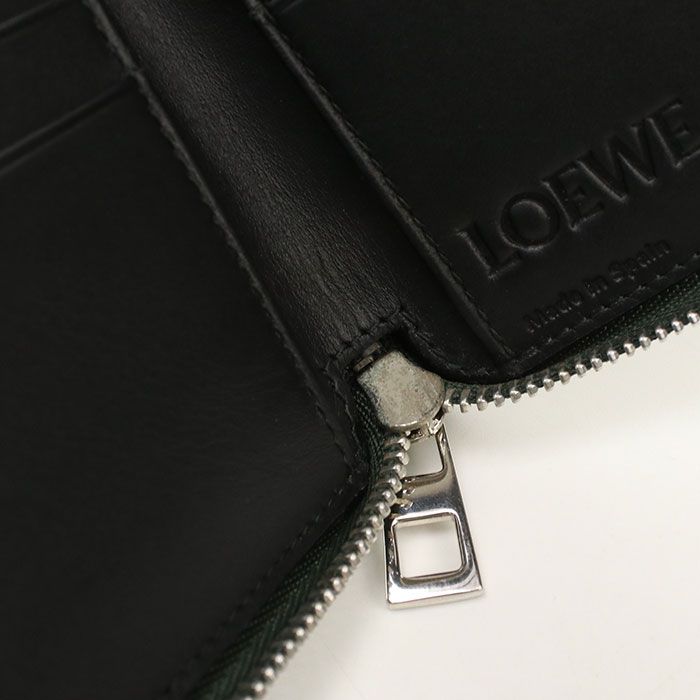 Loewe Zip Around Wallet Anagram Bifold Calfskin — view 6