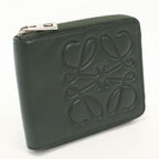 Loewe Zip Around Wallet Anagram Bifold Calfskin
