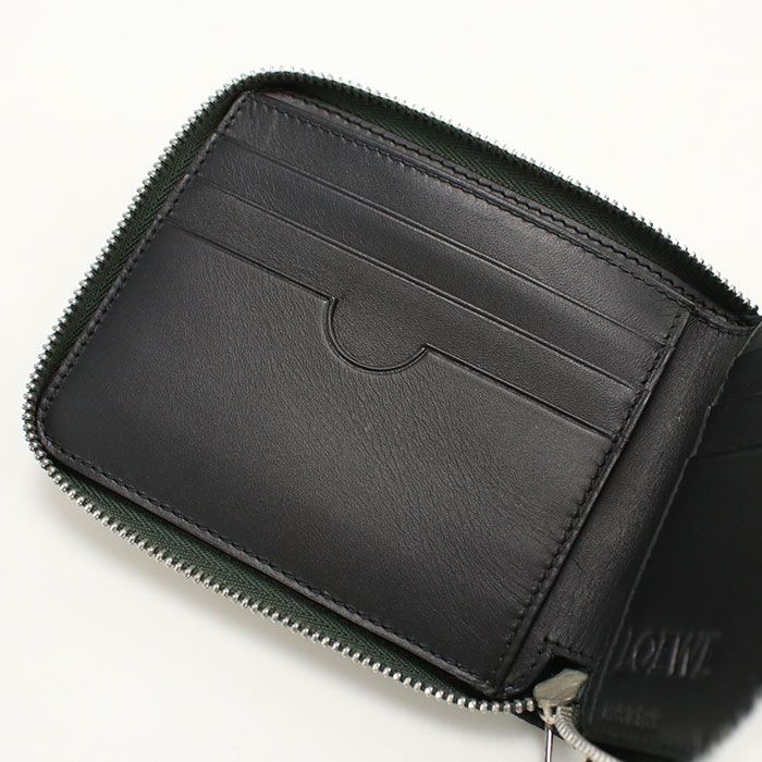 Loewe Zip Around Wallet Anagram Bifold Calfskin — view 5