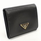 Prada Trifold Wallet Calfskin