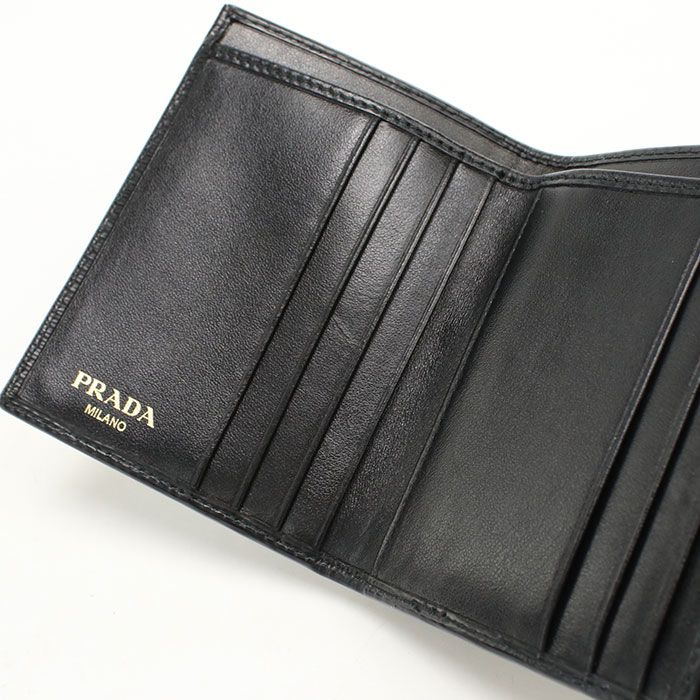 Prada Trifold Wallet Calfskin — view 6