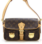 Louis Vuitton Hudson PM Monogram Shoulder Bag Canvas