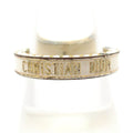 Dior Ring L Gold White Clear