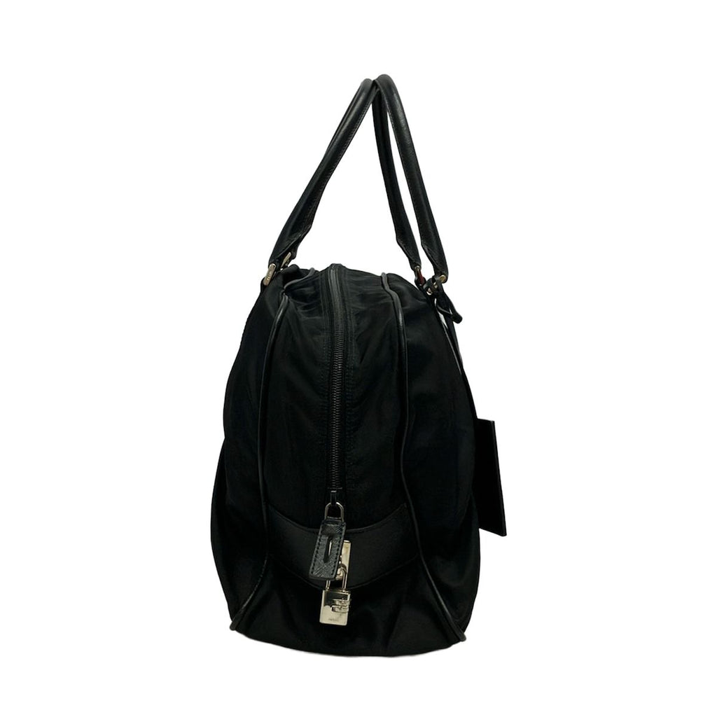 Prada Business Bag Black No Lock Leather — view 4