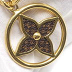 Louis Vuitton Key Holder LV Treasure Monogram Gold Keychain — view 3