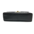 Chanel Big CC Logo Mademoiselle Chain Shoulder Bag Black — view 3