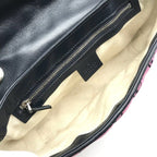 Gucci GG Marmont Chain Shoulder Bag Multicolor Jacquard Canvas — view 8