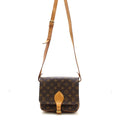 Louis Vuitton Cartouchiere 22 Monogram Shoulder Bag Canvas