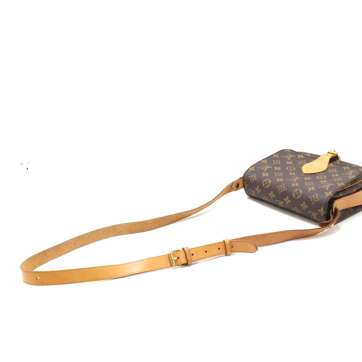 Louis Vuitton Cartouchiere 22 Monogram Shoulder Bag Canvas — view 3