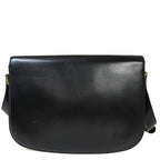 Celine Carriage Shoulder Bag Black Gold Leather — view 5