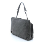 Bottega Veneta Intrecciato Handbag Khaki Leather — view 2