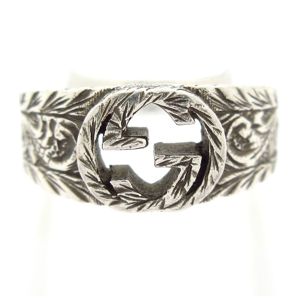 Gucci Ring Arabesque Interlocking G Silver