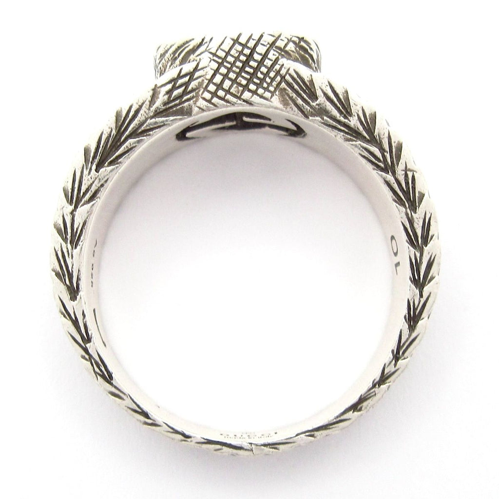 Gucci Ring Arabesque Interlocking G Silver — view 4