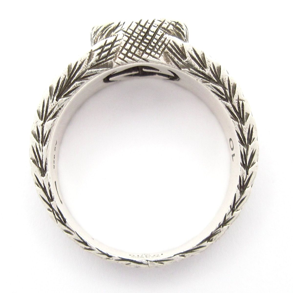 Gucci Ring Arabesque Interlocking G Silver — view 4
