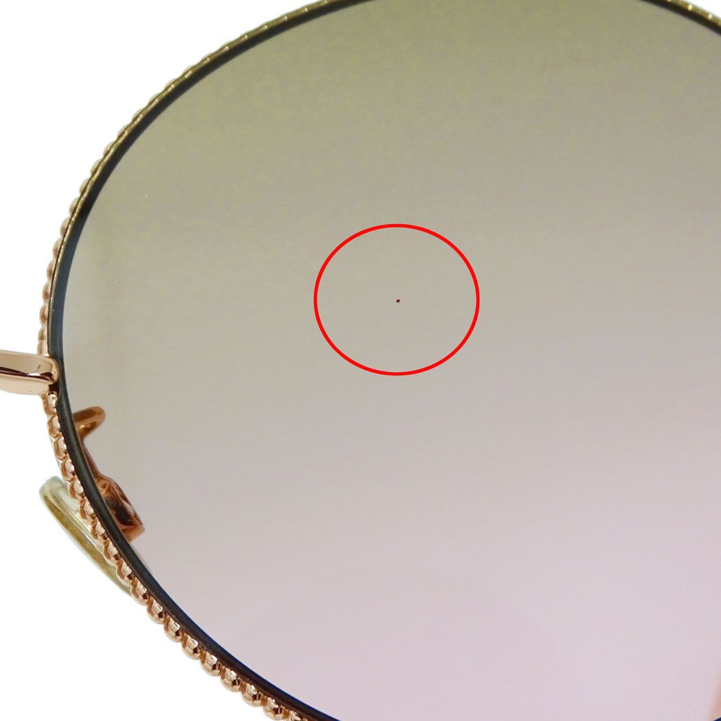 Dior Sunglasses Metal Society Pink Gold Round Shape Gradient Lens UV Cut Eyewear — view 7