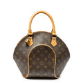 Louis Vuitton Ellipse Brown Monogram Canvas Handbag