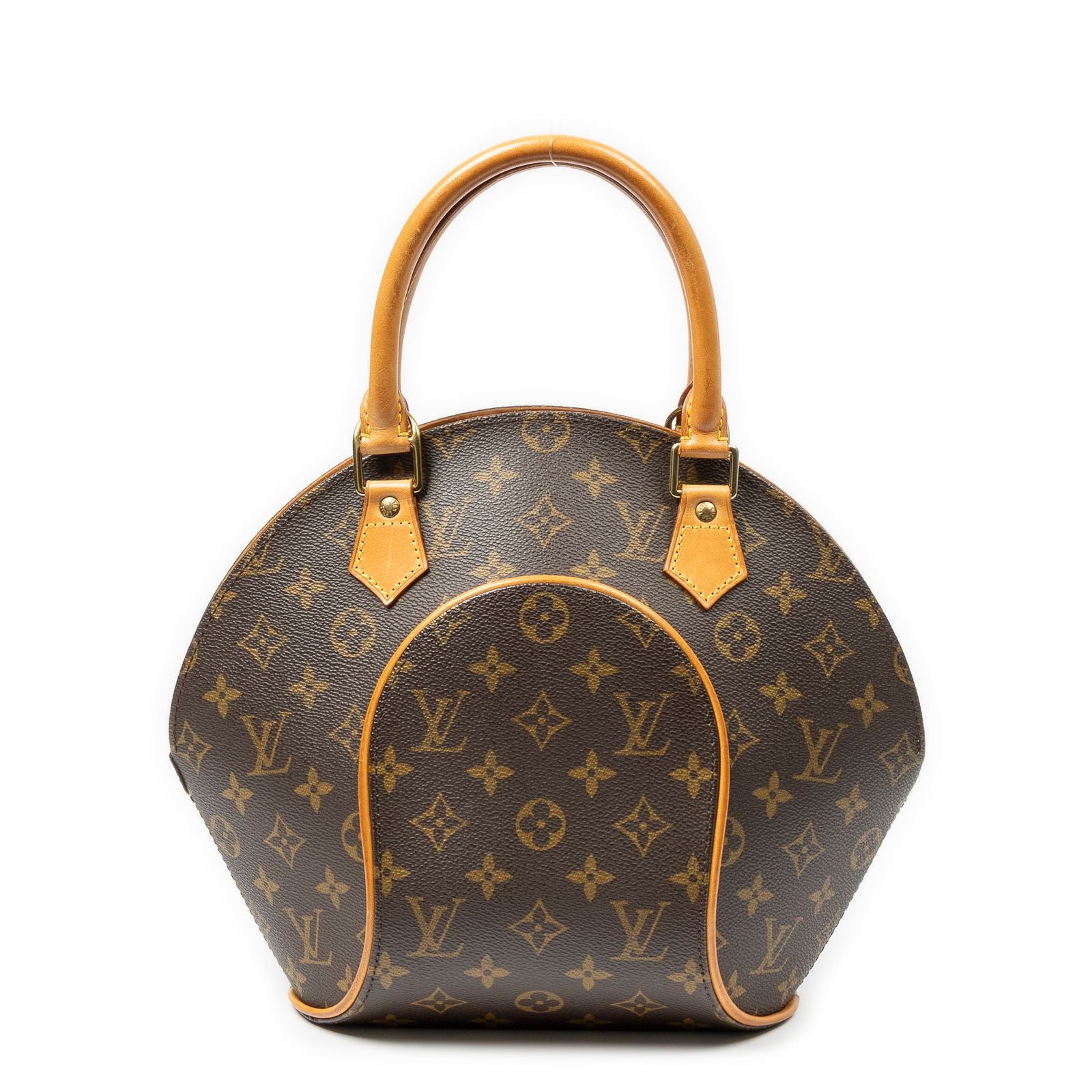 Louis Vuitton Ellipse Brown Monogram Canvas Handbag — view 5