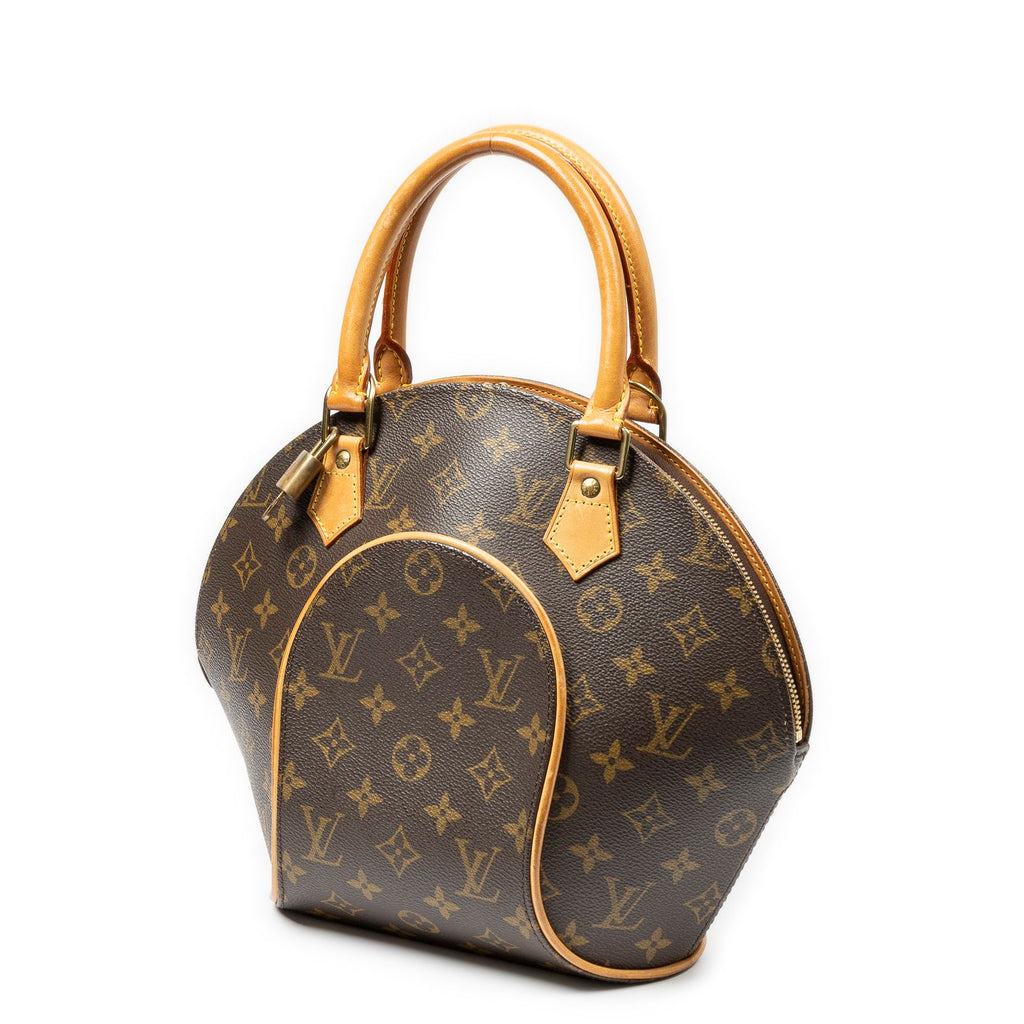 Louis Vuitton Ellipse Brown Monogram Canvas Handbag — view 2