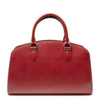Louis Vuitton Pont Neuf Red Epi Handbag — view 5