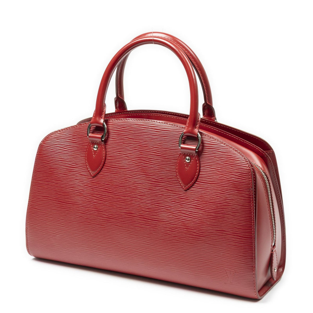 Louis Vuitton Pont Neuf Red Epi Handbag — view 2