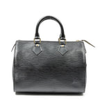 Louis Vuitton Speedy Black Epi Handbag