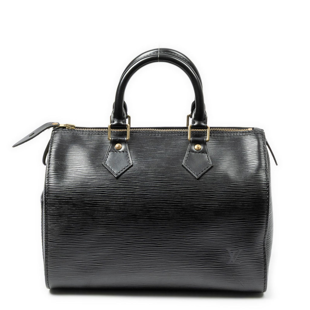 Louis Vuitton Speedy Black Epi Handbag — view 5