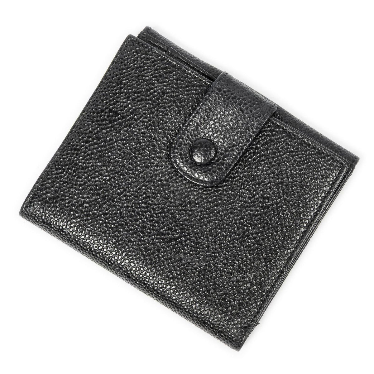 Chanel Timeless Bifold Wallet Black Caviar Leather — view 2