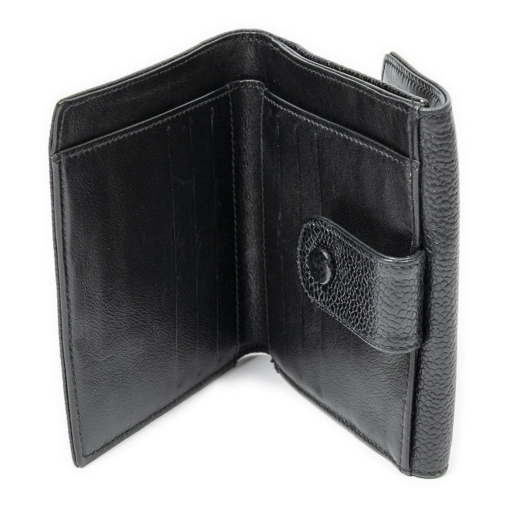 Chanel Timeless Bifold Wallet Black Caviar Leather — view 4