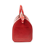 Louis Vuitton Speedy Red Epi Handbag — view 3