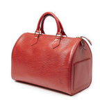 Louis Vuitton Speedy Red Epi Handbag — view 2