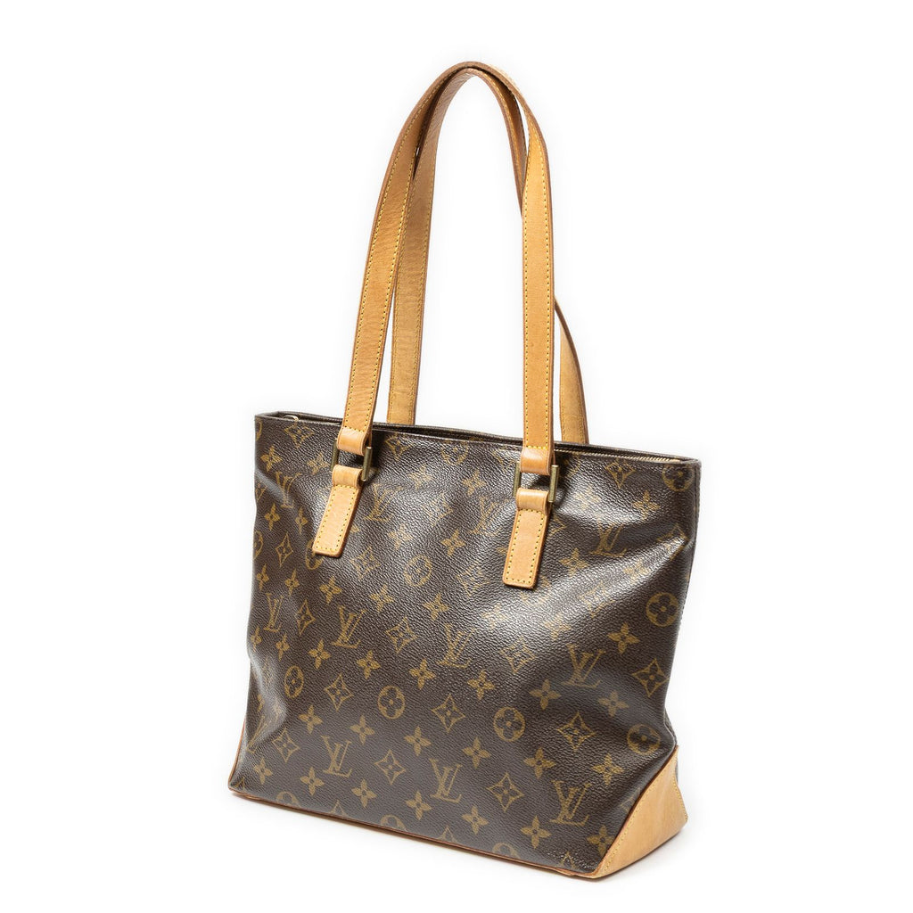Louis Vuitton Cabas Piano Brown Monogram Canvas Tote — view 2